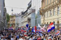 Thousands rally in Croatia demanding urgent cleanup of toxic waste from a town