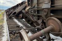 Utah storm flips 34 rail cars, shreds crops, and demolishes properties