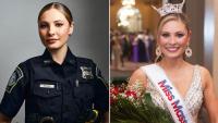 Massachusetts cop chasing Miss America crown makes history with the badge