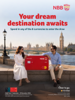 NBB’s multi-currency debit card offers customers to win a premium travel experience
