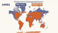 Paris drops Mercator projection: France now looks smaller on world maps