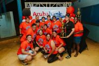 Aruba Bank proudly sponsors the softball “25th Anniversary Cup”