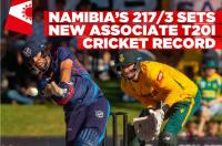 Namibia set new T20I Cricket record despite South Africa defeat