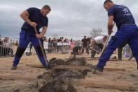 Competitors dig deep in Hungarian cemetery’s grave-digging contest