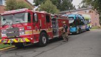 12 hospitalized after carbon monoxide leak at Gaithersburg apartments Emergency crews are investigating high carbon monoxide readings at two adjacent apartment buildings in Gaithersburg, Maryland, after several people became sick.