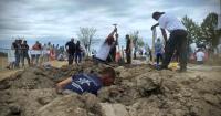 Hungary Grave Digging Contest