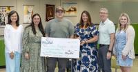 McDowell County welding student gets scholarship after turning hurrricane hardship into service