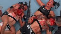 UFC Paris video: Benouaich scores violent submission of Montenegro