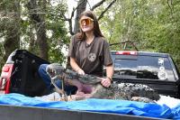 Mississippi teen overcomes health challenges to harvest 12-foot alligator