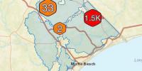 Power restored to more than 1600 customers in Horry County