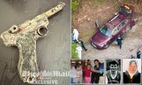 Revealed: Antique Nazi handgun found by British tourist that could solve 14-year-old murder mystery of three Brits and passing cyclist who were gunned down in French countryside