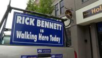 Gubernatorial candidate Rick Bennett travels to Waterville as part of 'For a Better Maine Tour'