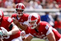 ‘Indiana tough’: Josh Hoover shrugs off bloody facemask hit to deliver 4-TD showcase in Hoosiers debut