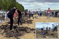 Grave diggers show off their skills at unique Hungarian competition