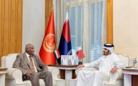 Interior minister meets Sudan counterpart