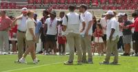 Georgia fans battle triple-digit heat for game day in Athens