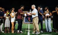 MISSISSIPPI STATE’S JOSH HUBBARD RECEIVES MRA’S DISTINGUISHED ALUMNUS AWARD, HAS NO. 12 BASKETBALL JERSEY RETIRED AT CEREMONY AT MRA 