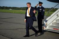 ‘What’s going on with Trump’s hair?’ Internet puzzled over president’s new brunette coiffure