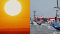 Heat, damaging winds, storms and snow hit Australia’s eastern states in wild weather weekend