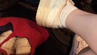 After striking out across New York, shopper finds brand-new Reeboks at thrift store