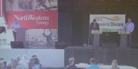 Larry Rhoden and Dan Ahlers face off in first South Dakota gubernatorial debate