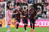 Soccer-Messi sets up Miami goal in first game since Argentina retirement