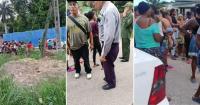 Residents of Diez de Octubre protest to prevent water connection to military facility