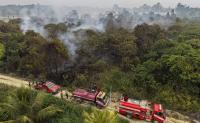Indonesia deploys water bombing to battle wildfires near Nusantara