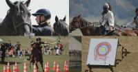 Archers take aim in Kyrgyz-style contest at World Nomad Games