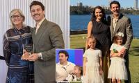 Matty 'J' Johnson's hilarious reaction after being crowned Australian Father of the Year - as his daughter declares he's 'best dad in the universe'
