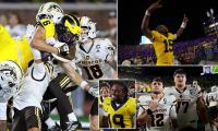 Michigan score remarkable last-second Hail Mary to avoid one of the biggest upsets in college football history in wild scenes