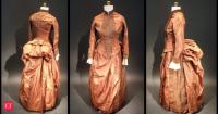 In Maine, a woman bought an 1880s Victorian silk dress, only to discover hidden pockets filled with mysterious papers, strange words, numbers and '10pm'