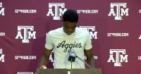 Texas A&M QB Marcel Reed discusses win over Missouri State