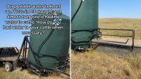 Eastern Montana rancher turns to 'sketchy' portable tanks as D3 drought dries up cattle water