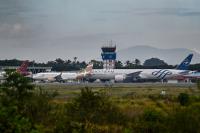 Jakarta's main airport suspends operations after volcanic eruption