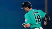 Marlins' Griffin Conine joins father to make history with latest HR 