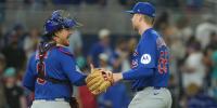 Zeferjahn records 1st Cubs save, Conforto notches club's 200th HR in win over Marlins