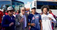 What Brent Brennan, Quinn Olson and Kedrick Reescano said after Arizona’s season-opening win over NAU