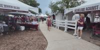 Fans flood Aggie Park for Texas A&M’s first football game of the season