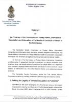Cambodian Senate Commission Rejects Thai Claims Over Border...
