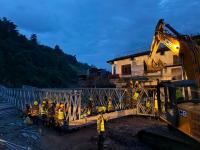 Construction of Acrow Bridge over Tadi river expedited