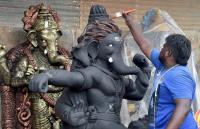 Minister Byre Gowda Appeals to People To Stop Using POP Ganesha Idols