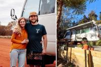 Travelling couple build 'luxurious' $150,000 tiny home