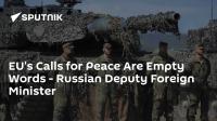 EU's Calls for Peace Are Empty Words - Russian Deputy Foreign Minister