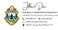 Traffic alert – I 89 Exit 7 On Ramp Berlin