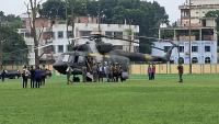 President Mirza Fakhrul arrives in Thakurgaon