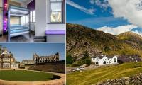 The £16-a-night hostels that beat five-star hotels hands down on location - from the Yorkshire YHA that overlooks Whitby Abbey to an 800-year-old Norman Castle in the Wye Valley