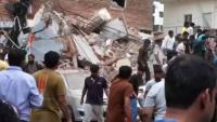 Children feared trapped after building collapses near Delhi's Satya Niketan; rescue underway