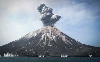 Indonesia volcano eruption halts flights, disrupts schools