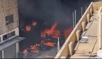 Fire breaks out at furniture shops, vehicle in downtown Amman